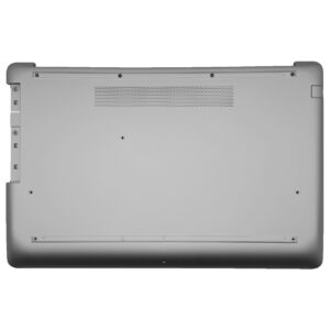 new replacement for hp 17-by 17t-by 17-ca 17g-cr 17g-cs 17.3" laptop lower base bottom case cover assembly part l22508-001 6070b1308207 natural silver