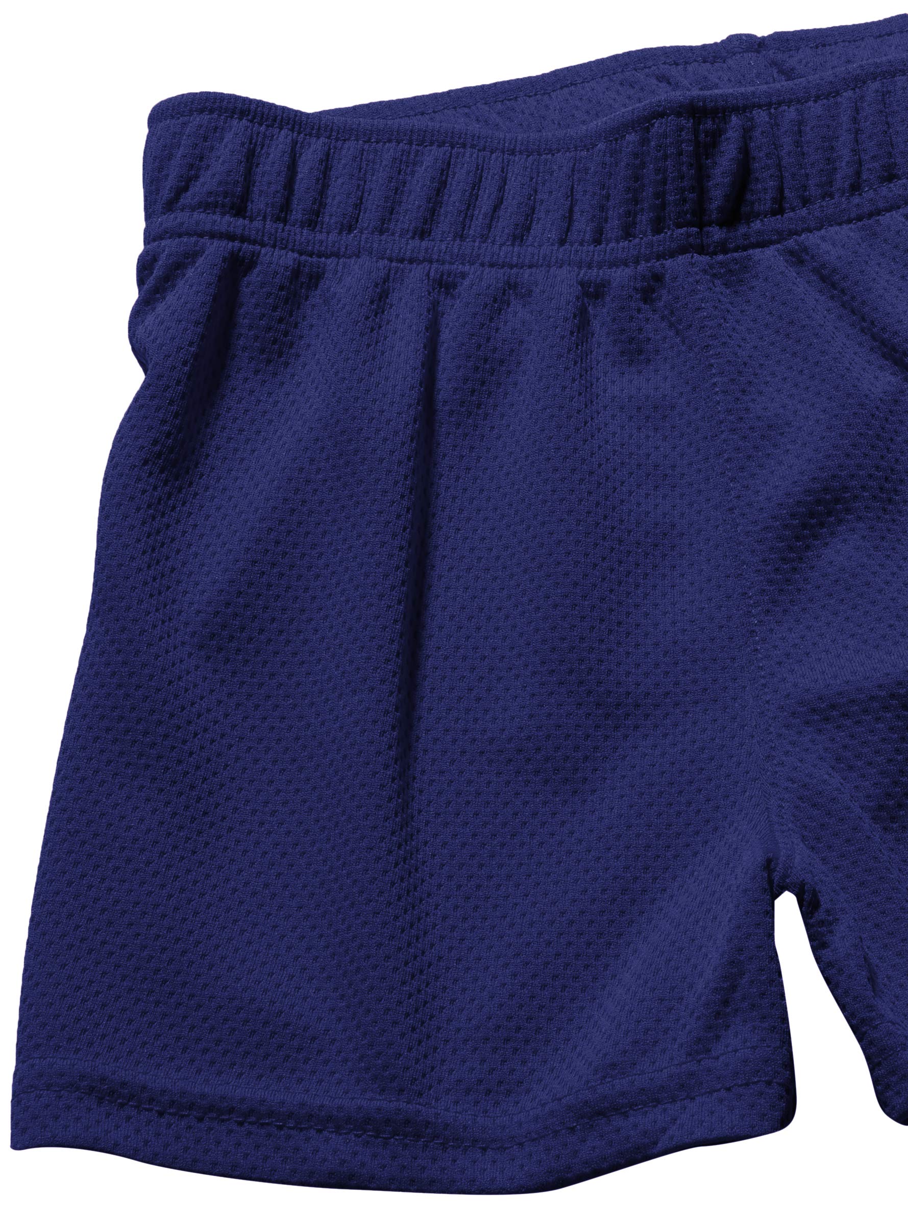 New Balance Kids Girls' Little Athletic Short, uv Blue, 5