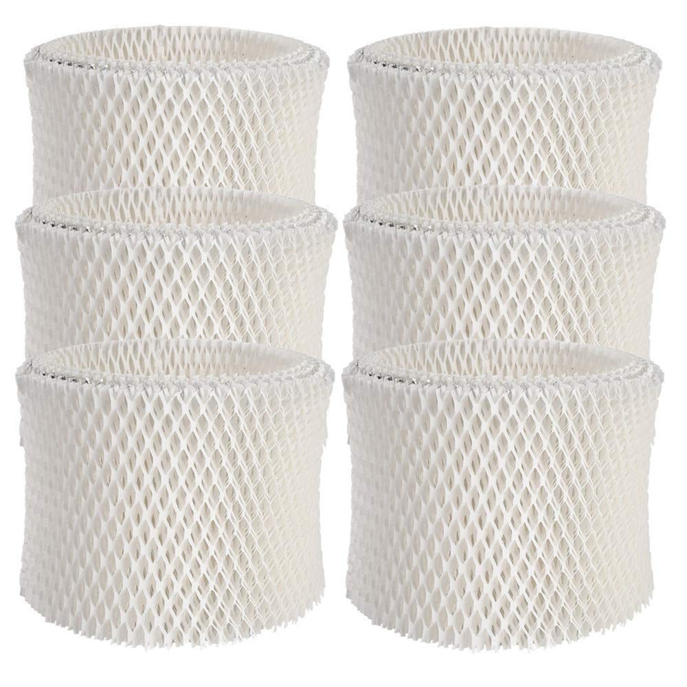 ITidyHome 6-Pack Humidifier Wicking Filters Replacement Compatible for Honeywell HAC-504, HAC-504AW, HCM-350, HCM-300T, HCM-600, HCM-710, HCM-315T Series Humidifiers