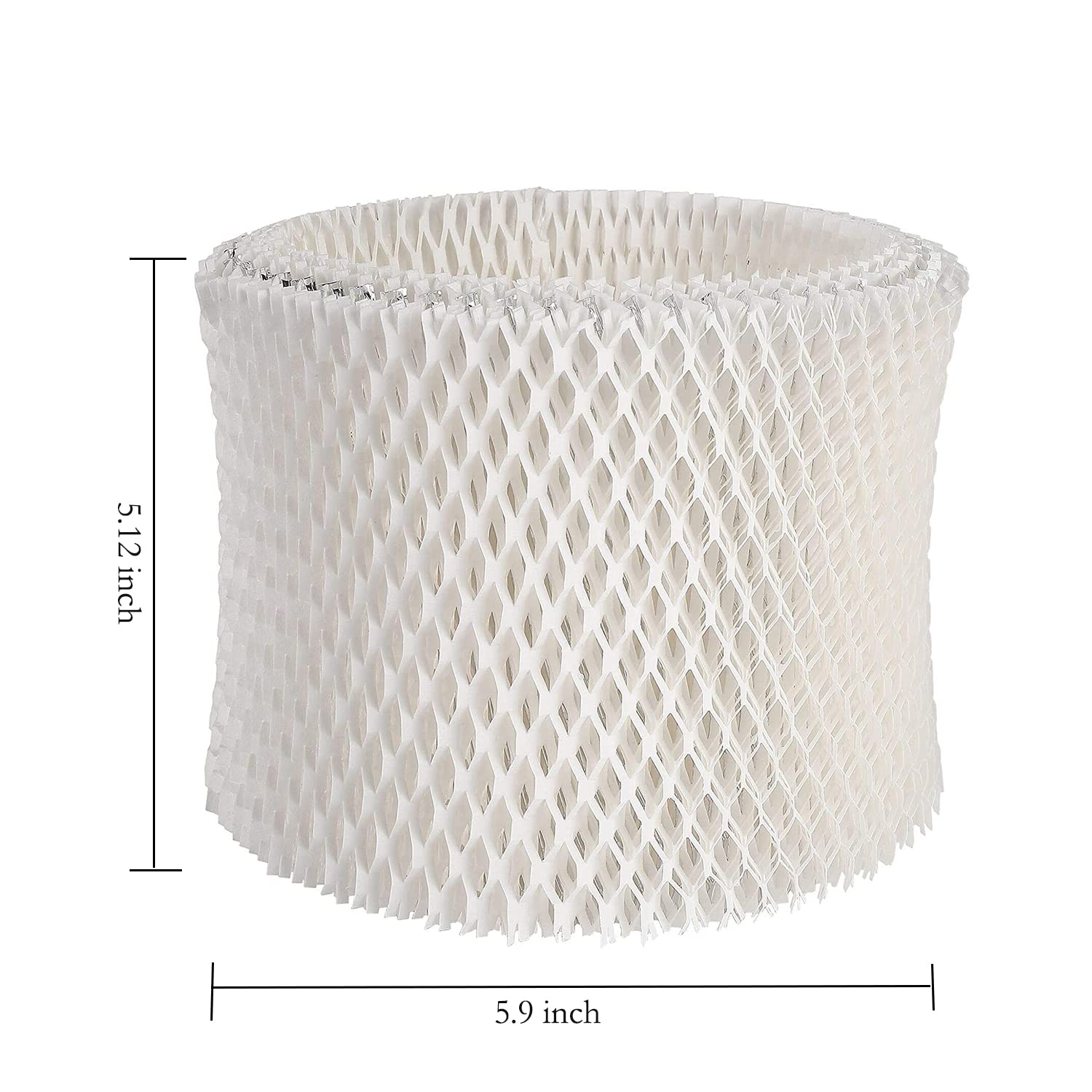 ITidyHome 6-Pack Humidifier Wicking Filters Replacement Compatible for Honeywell HAC-504, HAC-504AW, HCM-350, HCM-300T, HCM-600, HCM-710, HCM-315T Series Humidifiers