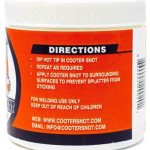 CritterGoo - Cooter Snot Tip Dip | Anti Spatter Welding Nozzle Gel, Tip Cleaner, Non-flammable, Silicon free (16 oz)