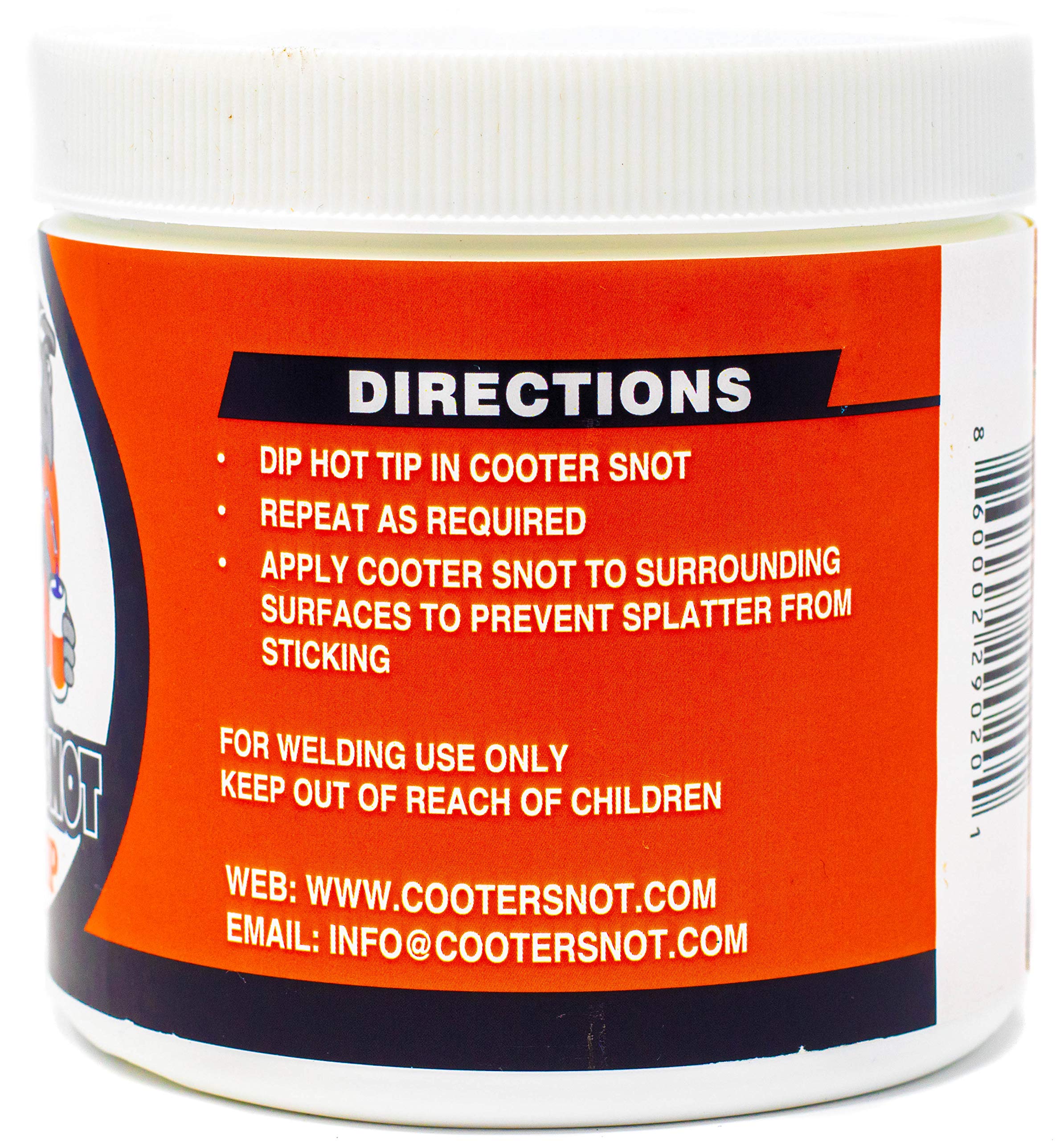 CritterGoo - Cooter Snot Tip Dip | Anti Spatter Welding Nozzle Gel, Tip Cleaner, Non-flammable, Silicon free (16 oz)