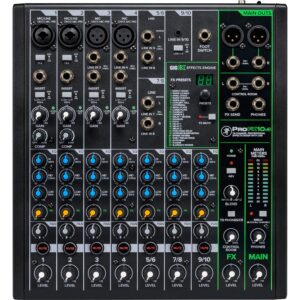 Mackie ProFX10v3 10-channel Mixer with USB and Effects