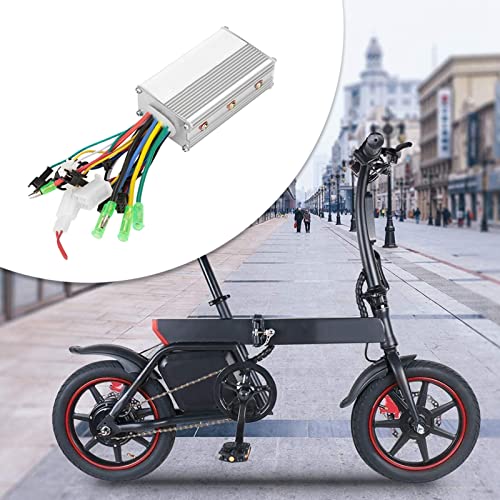 VGEBY Ebike Motor Controller, Aluminium Alloy 36V/48V 350W Brushless Controller for Electric Bicycle Electric Scooter