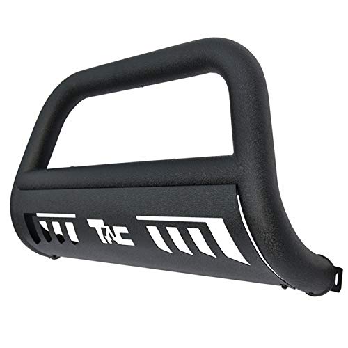 TAC Bull Bar Fits 2019-2023 Ford Ranger Truck Pickup 3” Texture Black Front Bumper Grille Guard Brush Guard Off Road Accessories