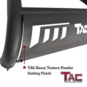 TAC Bull Bar Fits 2019-2023 Ford Ranger Truck Pickup 3” Texture Black Front Bumper Grille Guard Brush Guard Off Road Accessories