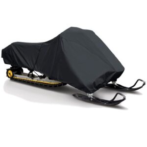 300 denier snowmobile sled cover compatible for arctic cat riot x 8000 es 146model years 2020-2020. for trailering and storage.