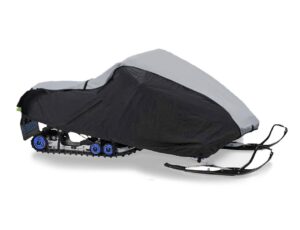 600 denier snowmobile trailerable cover compatible for the 2019-2023 ski doo bombardier model freeride 850 e-tec 165 snowmachine sled.