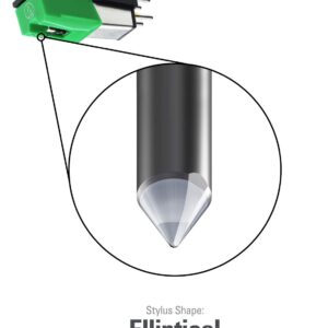 Audio-Technica AT95E Phonograph Cartridge for 1/2" Mount Turntables