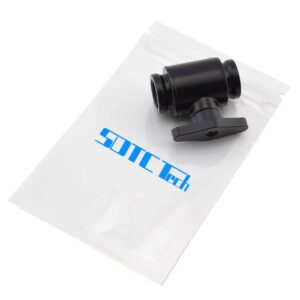 SDTC Tech G1/4" Ball Valve Water Shutoff Valve Fitting for PC Water Cooling Systems