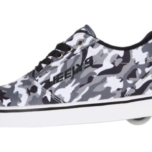 HEELYS Boy's Pro 20 Prints (Little Kid/Big Kid/Adult) Charcoal/Grey/Camo 2 Little Kid M