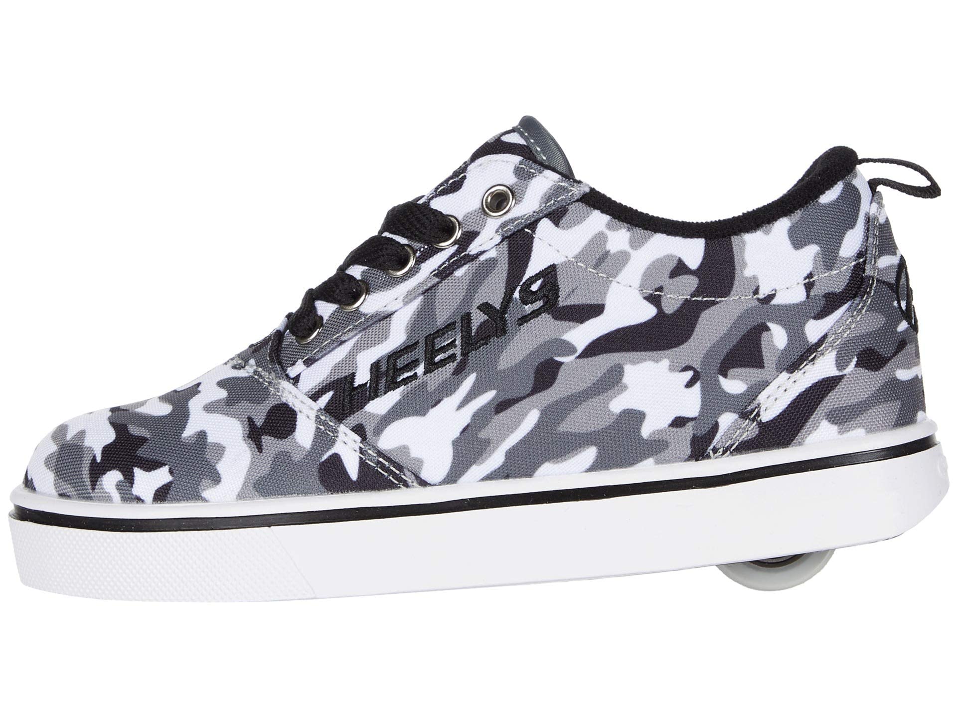 HEELYS Boy's Pro 20 Prints (Little Kid/Big Kid/Adult) Charcoal/Grey/Camo 2 Little Kid M