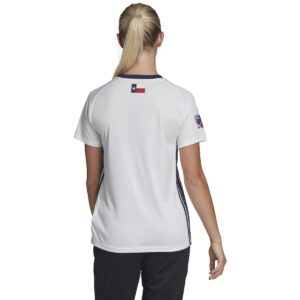 adidas Women's 2019 FC Dallas Away Jersey White/Night Blue Small