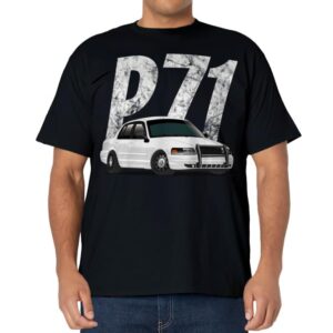 Crown Vic P71 White Cop Car Interceptor Vic Gift T-Shirt