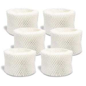 yuefeng 6 pack humidifier filters replacement for honeywell humidifier hac-504, hac-504aw, hcm 350 (6)