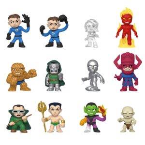 Funko Mystery Minis: Fantastic Four, Multicolor