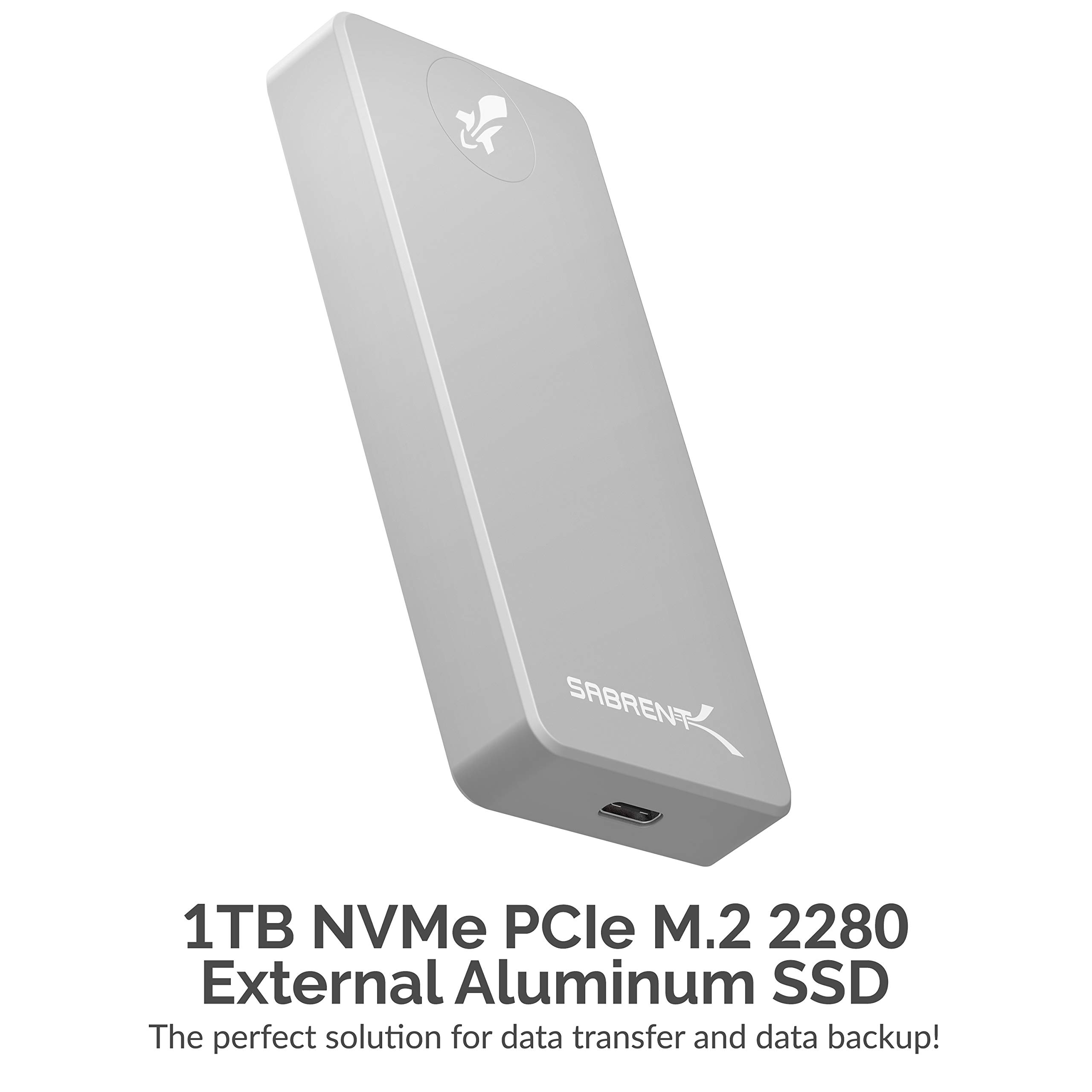 SABRENT Rocket Pro 1TB USB 3.2 External Aluminum SSD (SB-1TB-PRO)