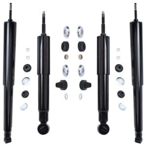 detroit axle - 2wd shock absorbers for 1997-2003 ford f-150, 1998 1999 2000 2001 2002 shock absorbers front rear replacement - [models except 7700lb gvw]