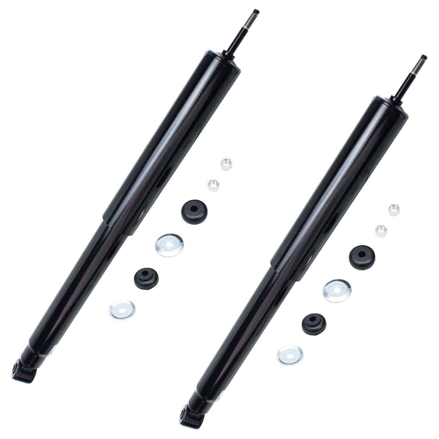 Detroit Axle - 2WD Shock Absorbers for 1997-2003 Ford F-150, 1998 1999 2000 2001 2002 Shock Absorbers Front Rear Replacement - [Models Except 7700LB GVW]