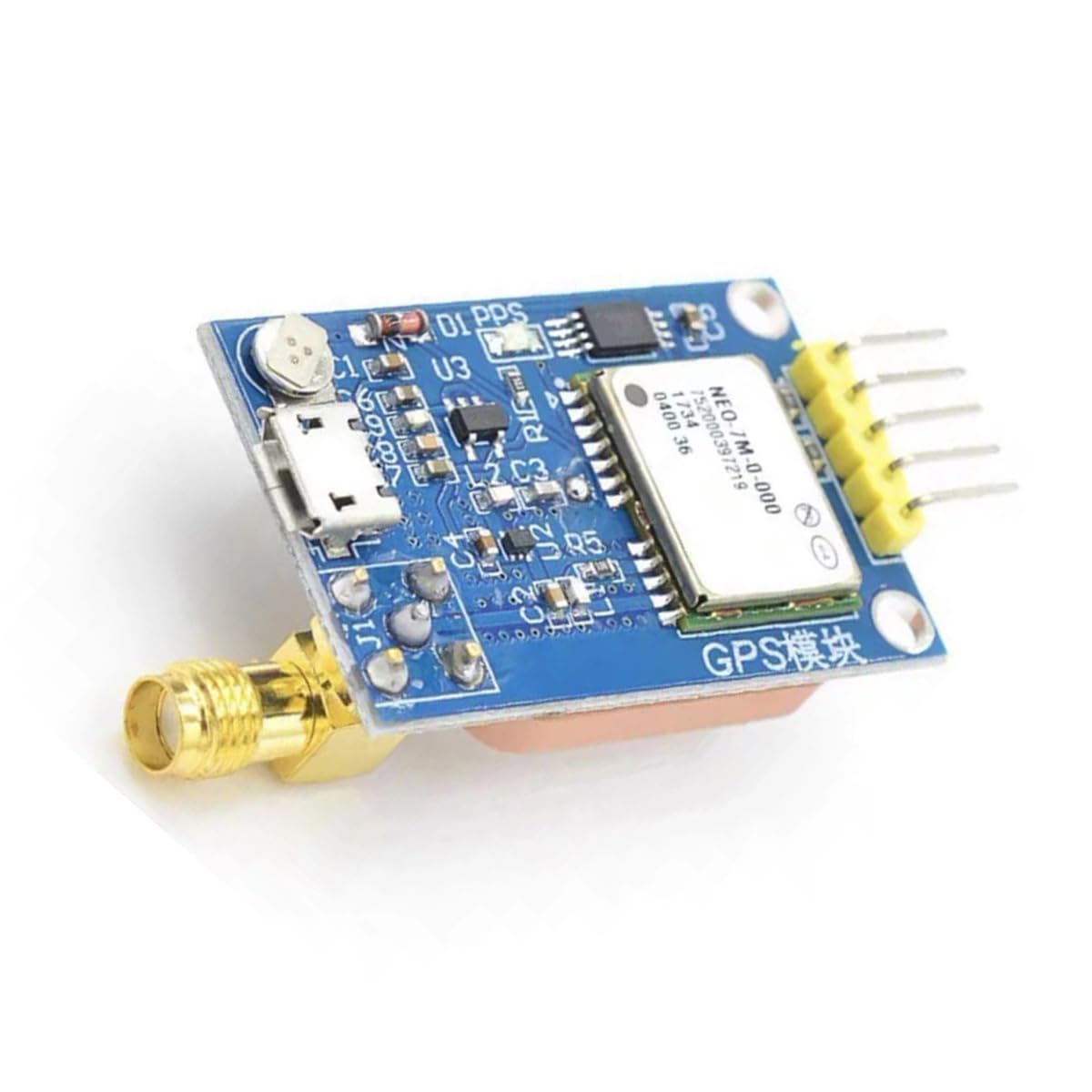 HiLetgo NEO-7M GPS Satellite Positioning Module for Arduino STM32 C51 Replace NEO-6M 3.3V/5V Power Supply