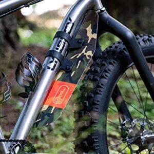 Portland Design Works | Mud Shovel 6.5 Front Bicycle Fender, Woodland Camo