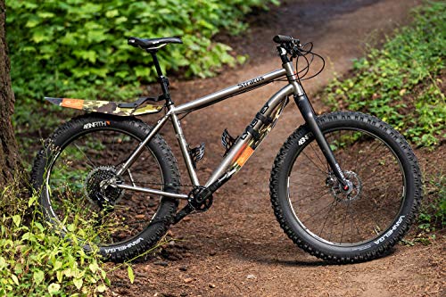 Portland Design Works | Mud Shovel 6.5 Front Bicycle Fender, Woodland Camo