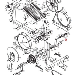 H.F Exchange Large Axle Cover 244070 Works W FreeMotion HealthRider Elliptical