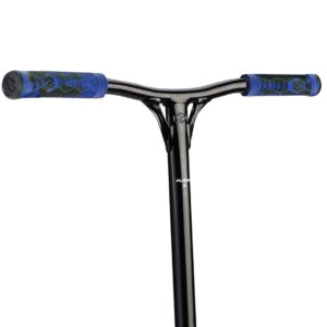 Fuzion Pro Scooters Hex Grips BMX Bike Grips (Blue & Black Swirl)