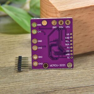 Comimark 1Pcs I2C INA3221 Triple-Channel Shunt Current Voltage Monitor Sensor Re INA219 Module