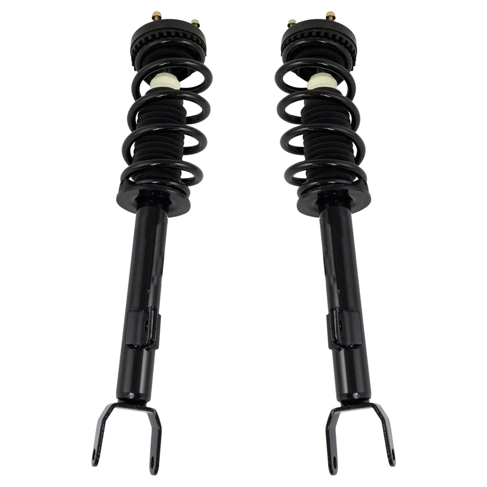 TRQ Front Strut & Coil Spring Assembly Set Driver & Passenger Sides Compatible with 12-22 Chrysler 300 Dodge Challenger 11-22 Charger