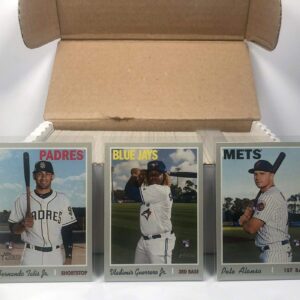 2019 Topps Heritage Complete Baseball Card Sets High Number and Base 600 Cards