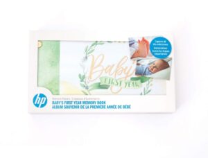 hp photo album memory book | first year baby, 7jb59a