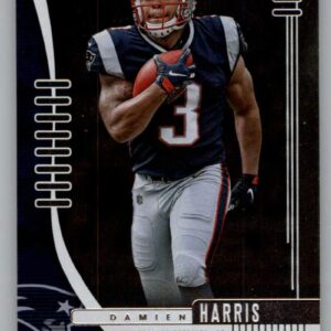 2019 Absolute Football #106 Damien Harris RC Rookie Card New England Patriots Official NFL Trading Card From Panini America in Raw (NM or Better) Condition