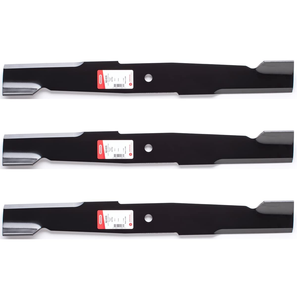 Oregon 3 Pack 92-035 Hi Lift Mower Blade for Toro 105-7784 72"