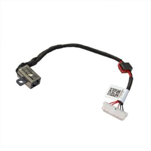 gintai dc in power jack harness cable socket plug port replacement for dell ins-piron 15 5566 i5566