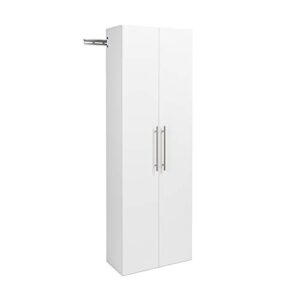 hangups large storage cabinet, 24", white