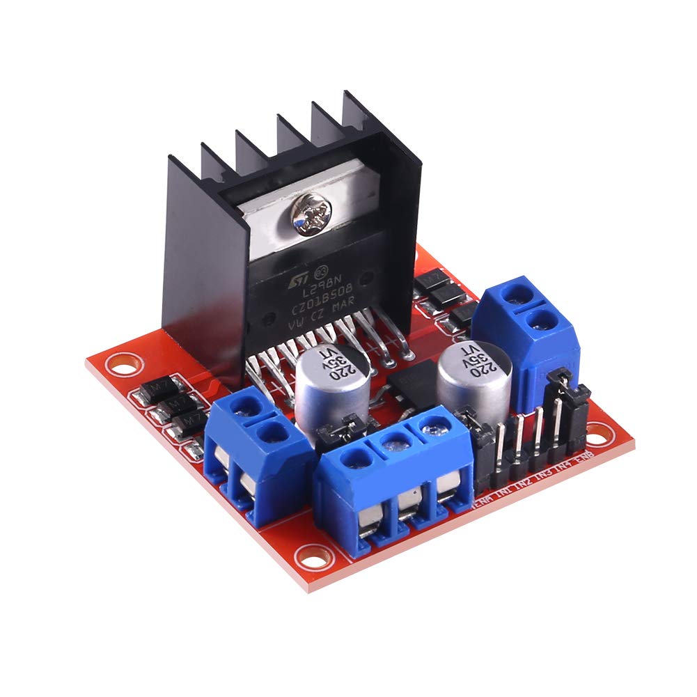 MELIFE 5Pack L298N Stepper Motor Driver Controller Board Dual H Bridge Module for Smart Car Power MEGA R3 Mega2560.