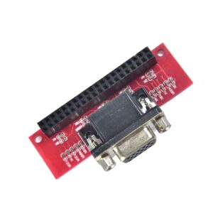 comimark 1pcs gert-vga 666 vga666 module adapter board for raspberry pi 3 b 2 model b+ a+
