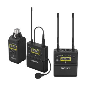 sony uwp-d, 1 wireless microphone system, black, one size (uwp-d26/14)