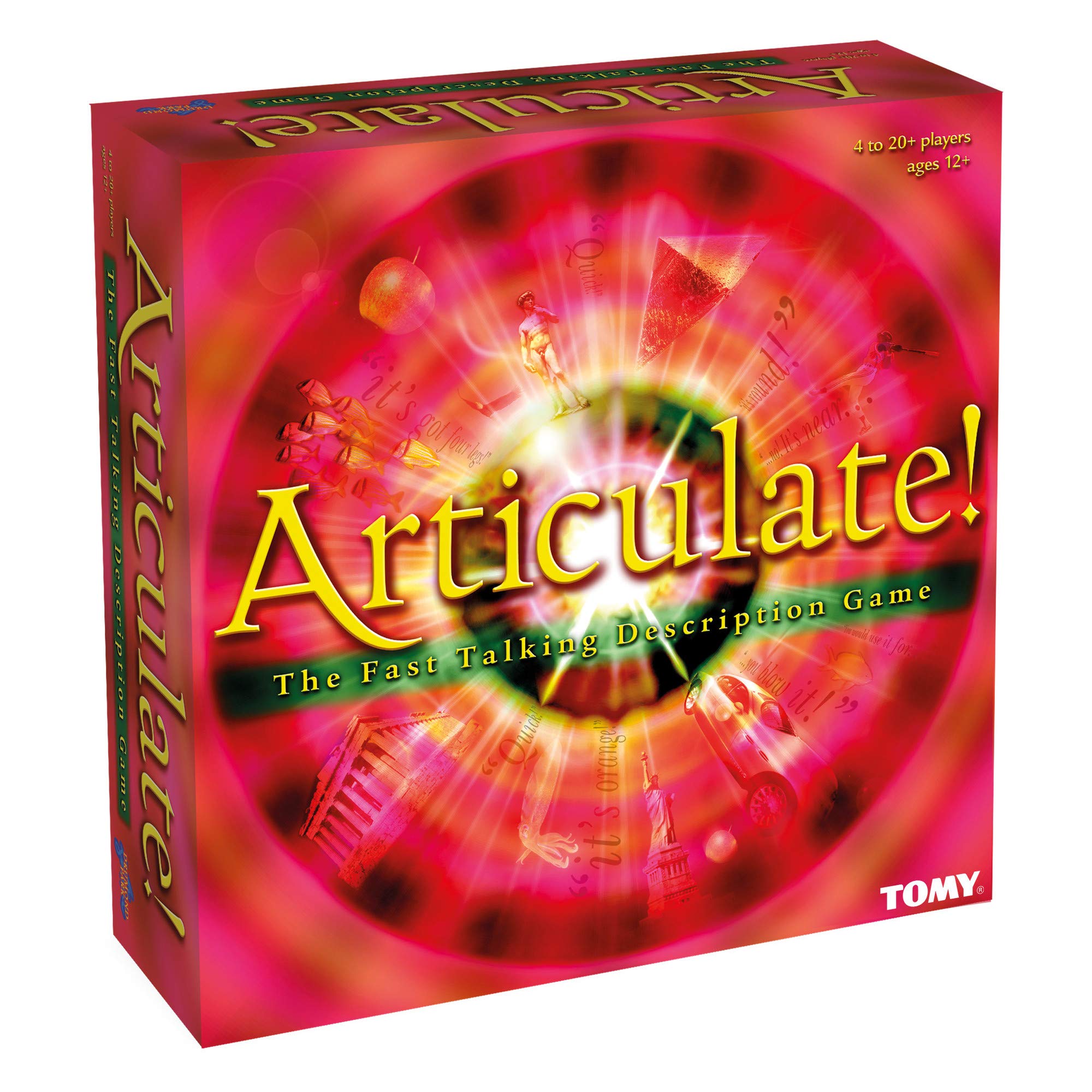 Tomy Articulate Family Board Game, U.S. Version, Multi (T73073)