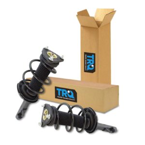 trq front strut & coil spring assembly set driver & passenger sides compatible with 13-19 ford escape