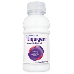 liquigen - emulsified mct oil - 8.5 fl oz bottle (case of 4)