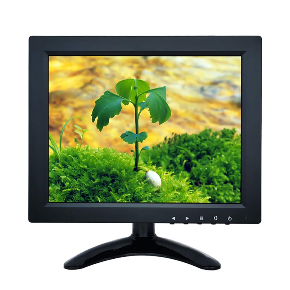 iChawk 9.7'' inch Monitor 1024x768 4:3 Full View IPS Positive Screen AV BNC HDMI VGA Built-in Speaker LCD Screen PC Display, Industrial Medical Equipment, Pluggable U-Disk Portable Player W097PN-592