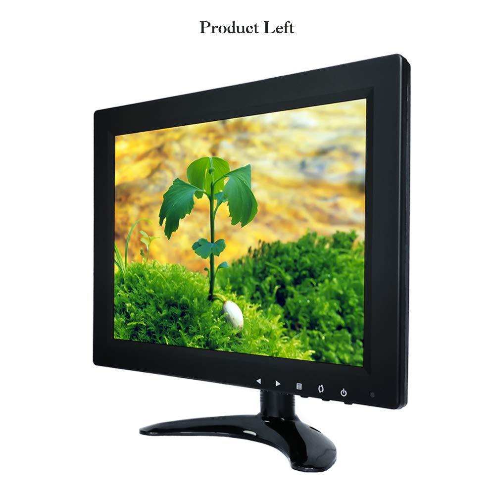 iChawk 9.7'' inch Monitor 1024x768 4:3 Full View IPS Positive Screen AV BNC HDMI VGA Built-in Speaker LCD Screen PC Display, Industrial Medical Equipment, Pluggable U-Disk Portable Player W097PN-592