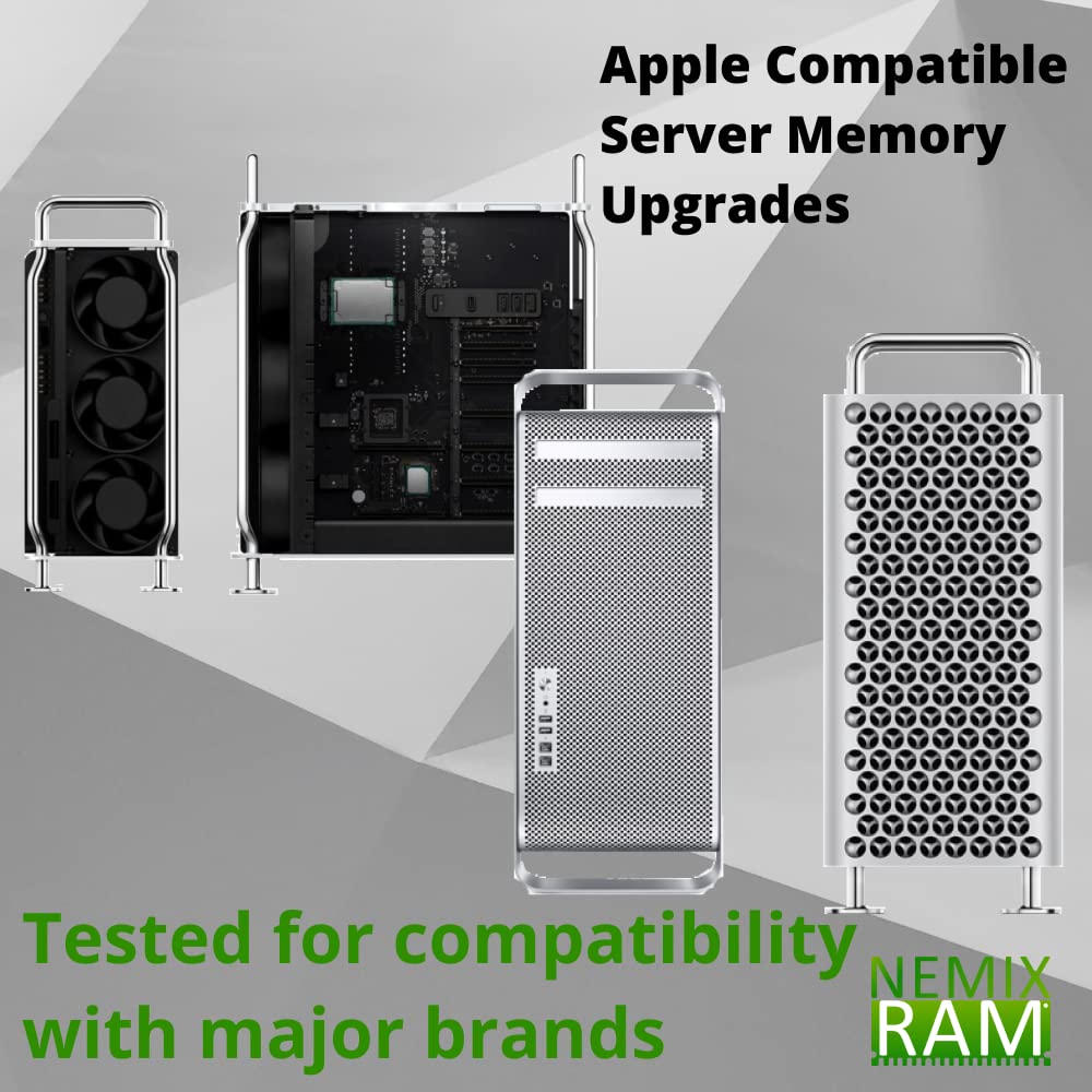 NEMIX RAM 64GB 4X16GB Mac Pro 2009 2010 2012 Compatible Memory DDR3-1333 Upgrade Kit