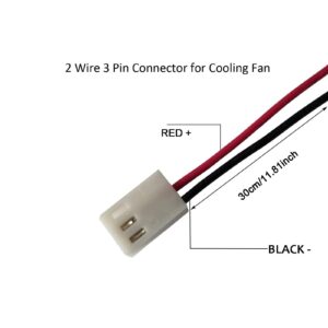 Delta 120mm High CFM Fan AFB1224SHE 24V DC 120mm 3Pin 2 Wire PC Computer CPU Case Exhaust Muffin Fan with Metal Finger Guard Grill 3700RPM