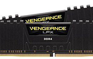 Corsair Vengeance LPX 32GB (2 X 16GB) DDR4 4000 (PC4-32000) C18 1.35V AMD Optimized Memory - Black