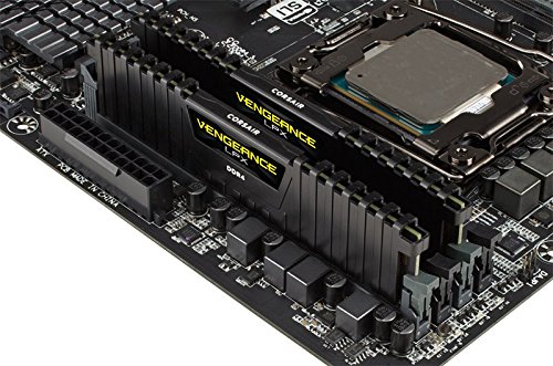 Corsair Vengeance LPX 32GB (2 X 16GB) DDR4 4000 (PC4-32000) C18 1.35V AMD Optimized Memory - Black