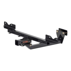 curt 13411 class 3 trailer hitch, 2-inch receiver, 7,000 lbs wd, fits select mercedes-benz ml350, gle350, gle43 amg, black