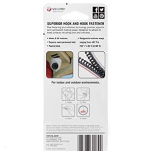 VELCRO Brand - VEL-30180-USA ALFA-LOK Fasteners | Heavy Duty Snap-Lock Technology | Self-Engaging and Multidirectional Use | Black, 1 inch Squares, 16 Sets